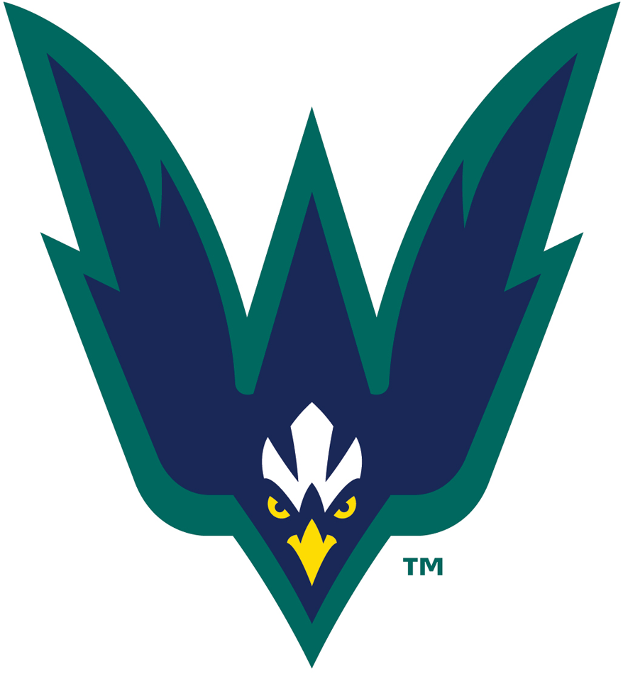 NC-Wilmington Seahawks 2015-Pres Secondary Logo v2 diy DTF decal sticker